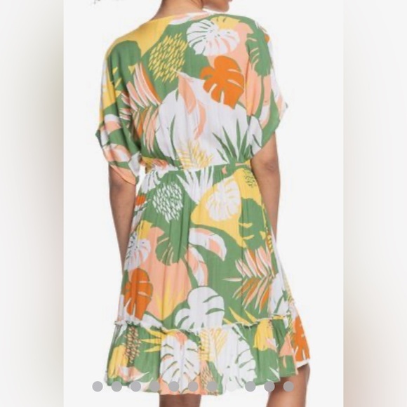 Roxy Floral Coverup Dress - Picture 2 of 7